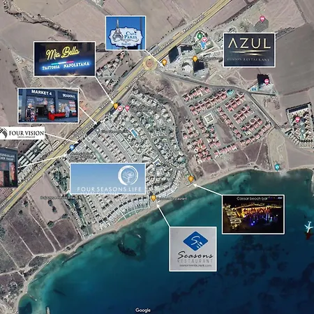 Apartment Luxurious Beachfront Townhouse Boghaz